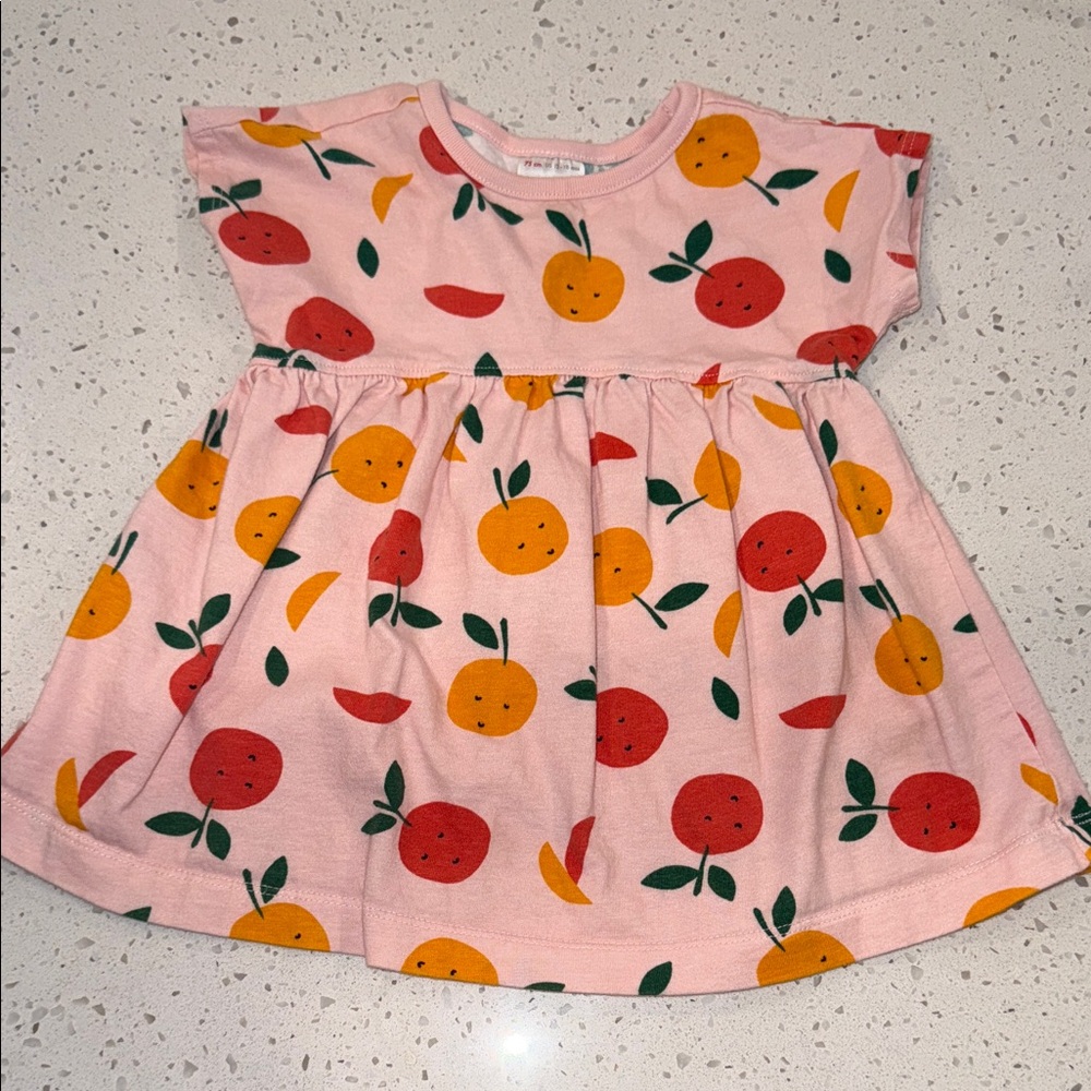 Hanna Andersson Print Dress {Citrus}